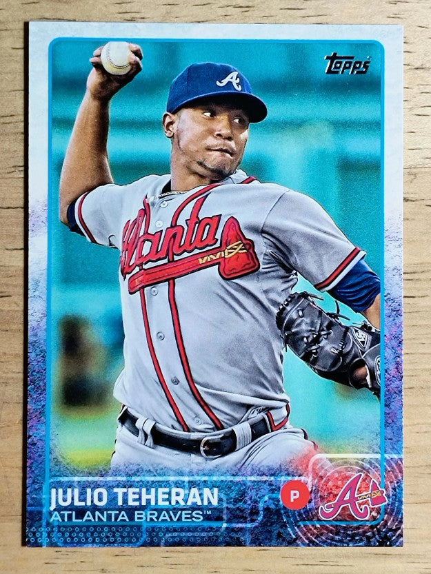 2015 Topps #36 Julio Teheran