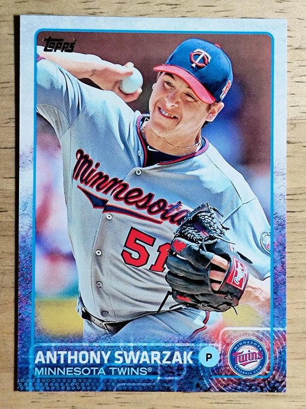 2015 Topps #128 Anthony Swarzak