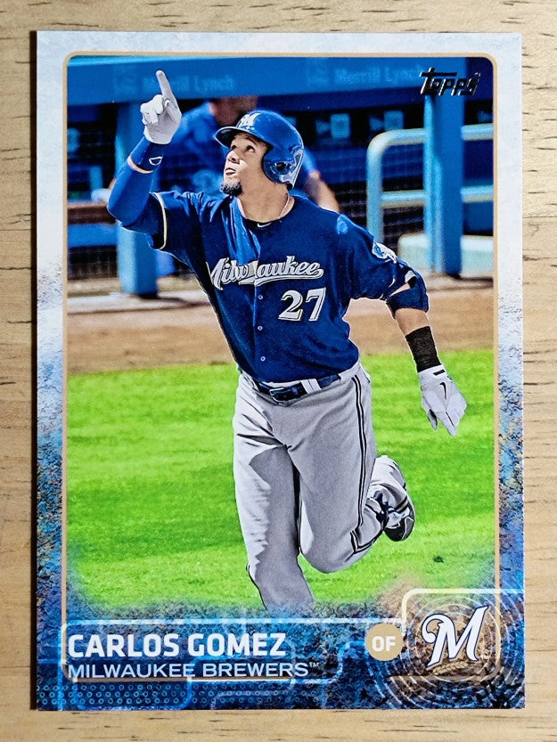 2015 Topps #340 Carlos Gomez