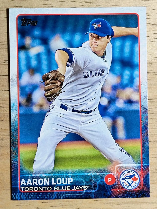 2015 Topps #369 Aaron Loup