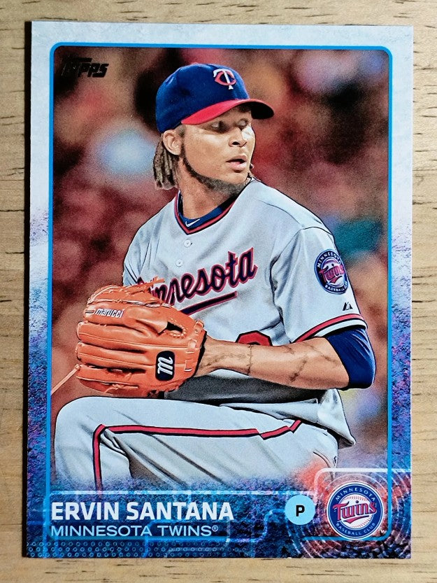 2015 Topps #415 Ervin Santana