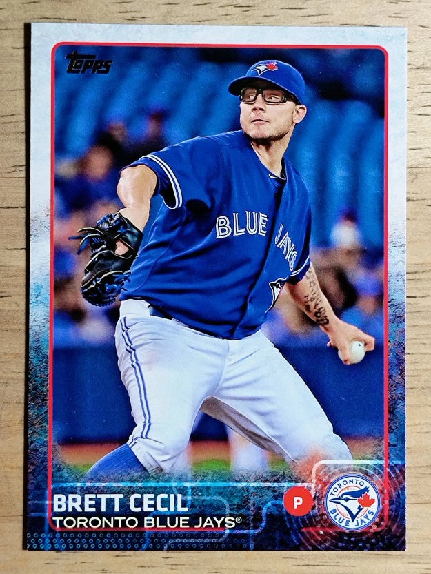 2015 Topps #464 Brett Cecil