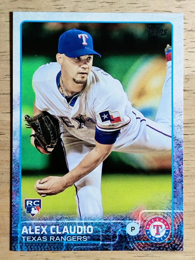 2015 Topps Update #US8 Alex Claudio RC