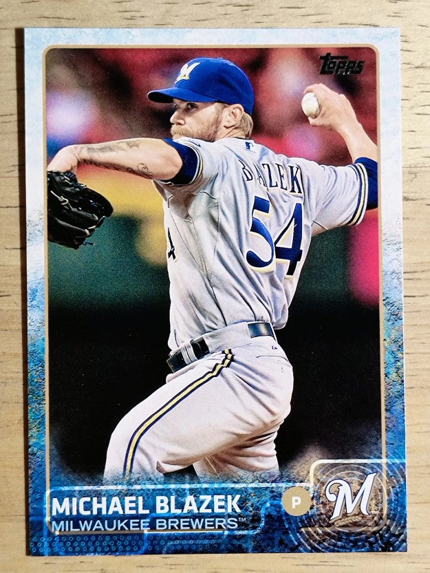 2015 Topps Update #US18 Michael Blazek