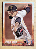2015 Topps Update #US381 Sergio Romo