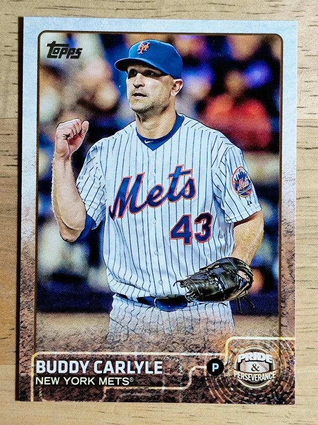 2015 Topps Update Pride and Perseverance #PP1 Buddy Carlyle