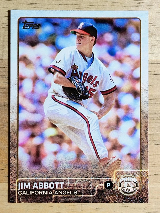 2015 Topps Update Pride and Perseverance #PP6 Jim Abbott