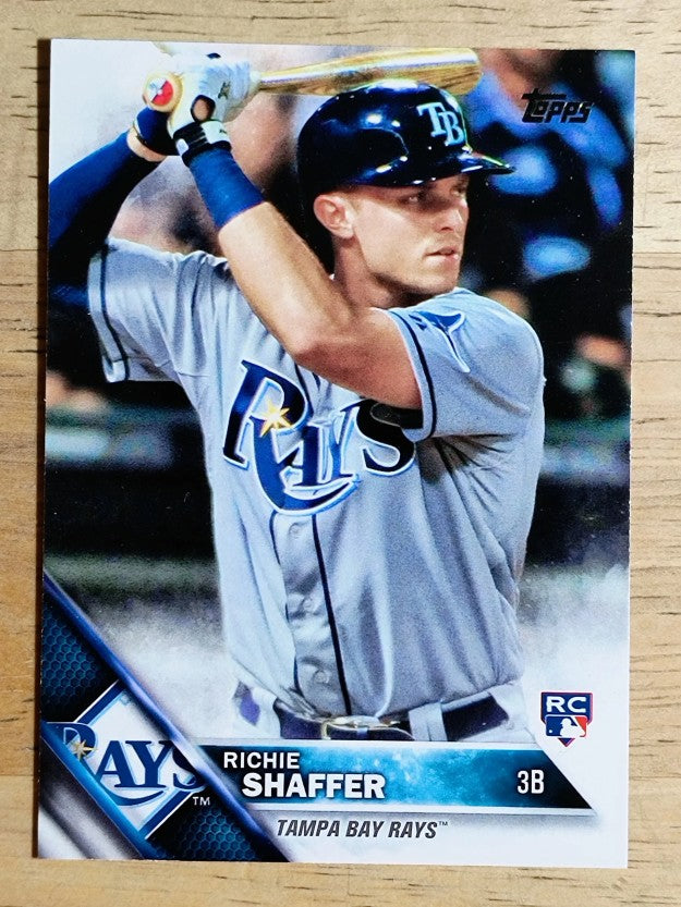 2016 Topps #3 Richie Shaffer RC