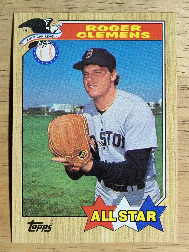 1987 Topps #614 Roger Clemens AS