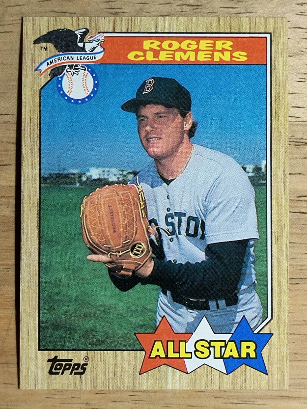 1987 Topps #614 Roger Clemens AS