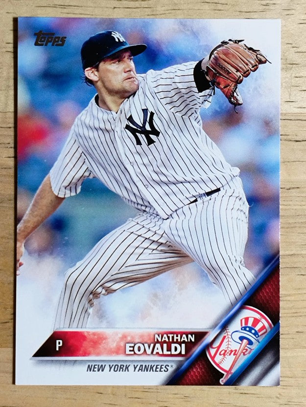 2016 Topps #168 Nathan Eovaldi