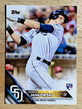 2016 Topps #184 Travis Jankowski RC
