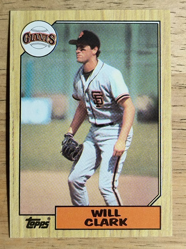 1987 Topps #420 Will Clark RC