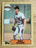 1987 Topps #420 Will Clark RC