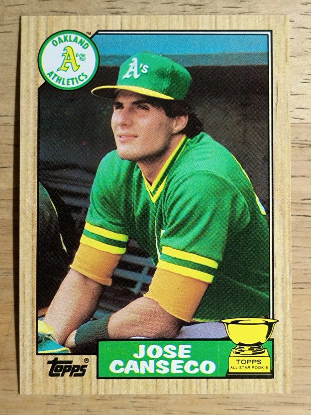 1987 Topps #620 Jose Canseco