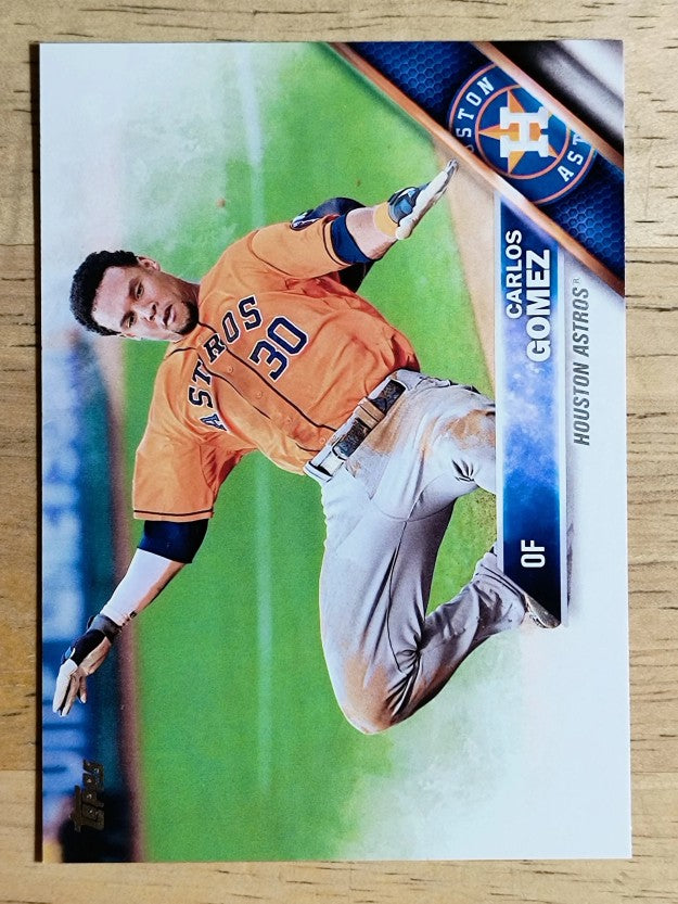 2016 Topps #249 Carlos Gomez