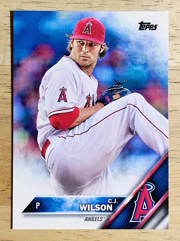 2016 Topps #256 C.J. Wilson