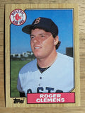 1987 Topps #340 Roger Clemens