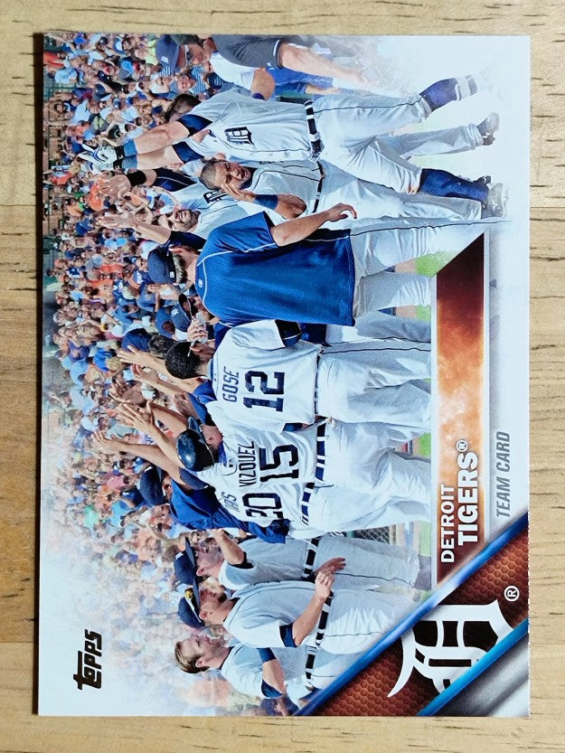 2016 Topps #297 Detroit Tigers