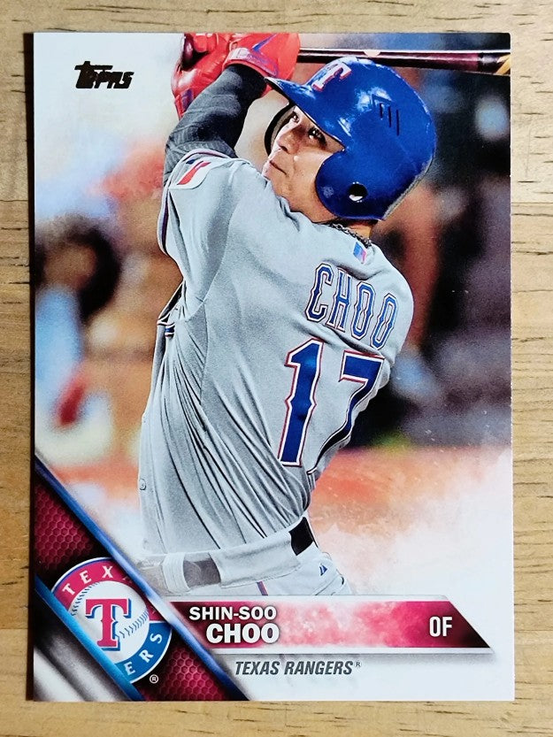 2016 Topps #309 Shin-Soo Choo