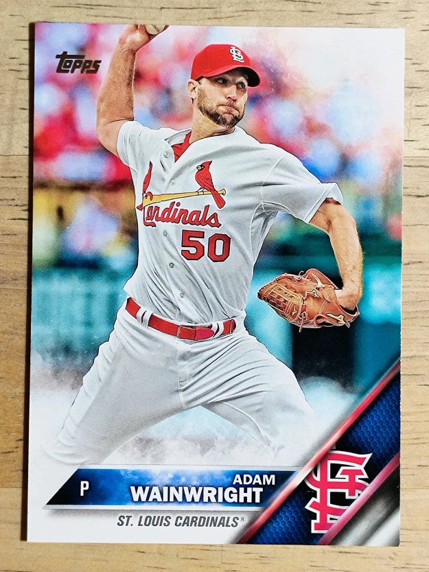 2016 Topps #319 Adam Wainwright