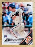 2016 Topps #322 Kelby Tomlinson RC