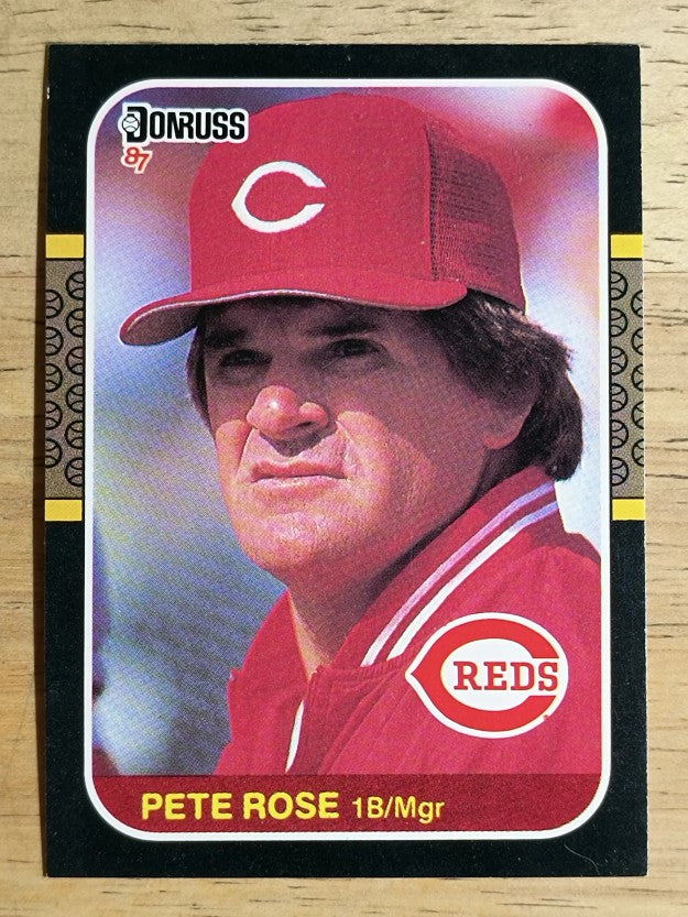 1987 Donruss #186 Pete Rose