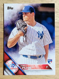 2016 Topps #365 James Pazos RC