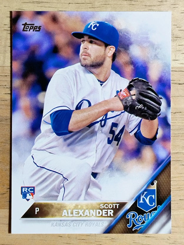 2016 Topps #366 Scott Alexander RC