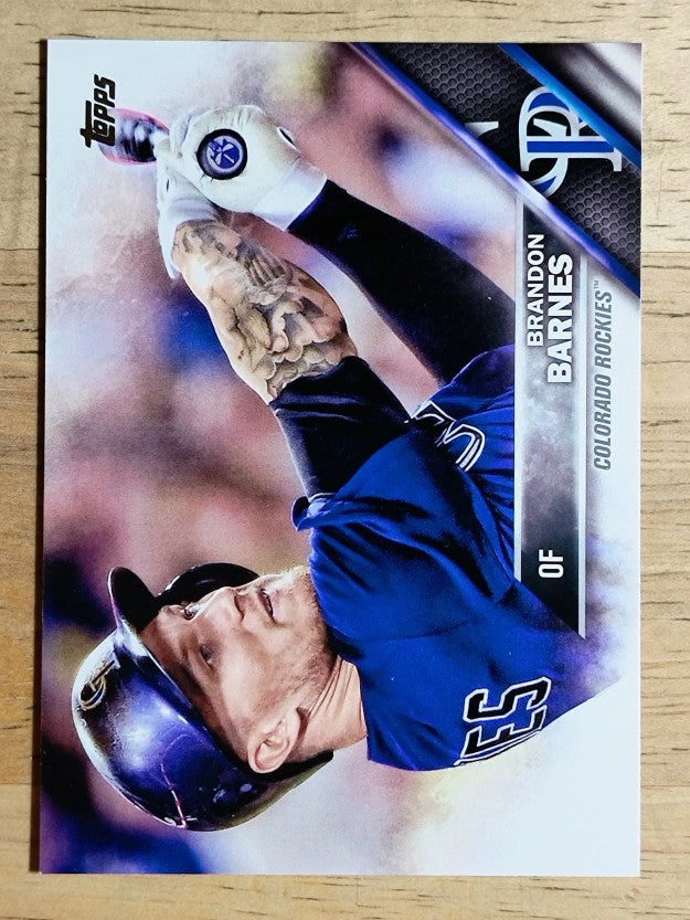 2016 Topps #376 Brandon Barnes