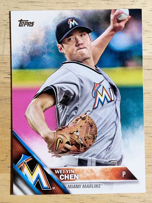 2016 Topps #379 Wei-Yin Chen