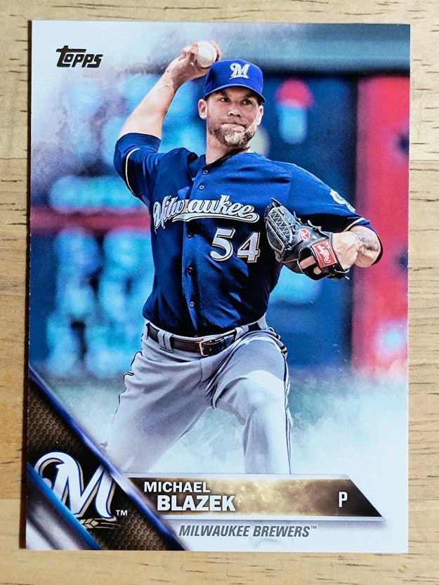2016 Topps #380 Michael Blazek