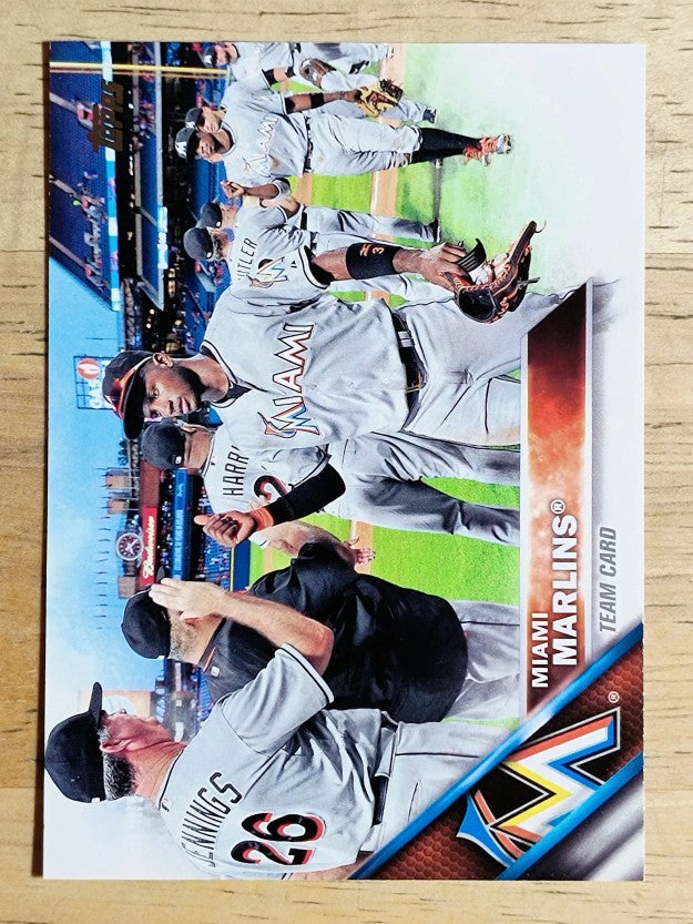 2016 Topps #404 Miami Marlins