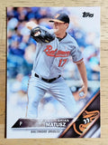 2016 Topps #411 Brian Matusz