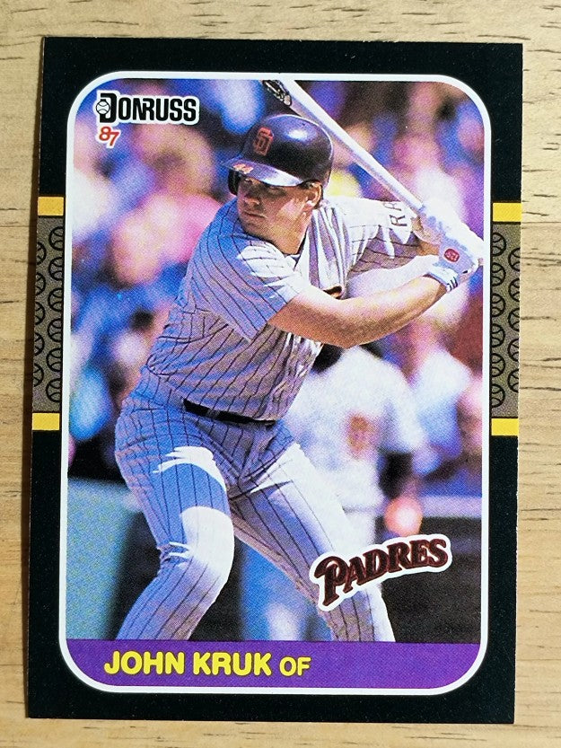 1987 Donruss #328 John Kruk RC