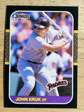 1987 Donruss #328 John Kruk RC