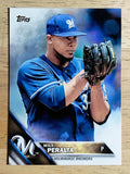 2016 Topps #414A Wily Peralta