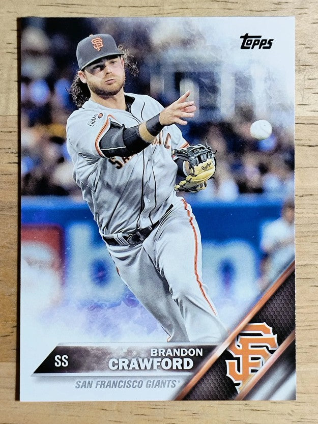 2016 Topps #442A Brandon Crawford