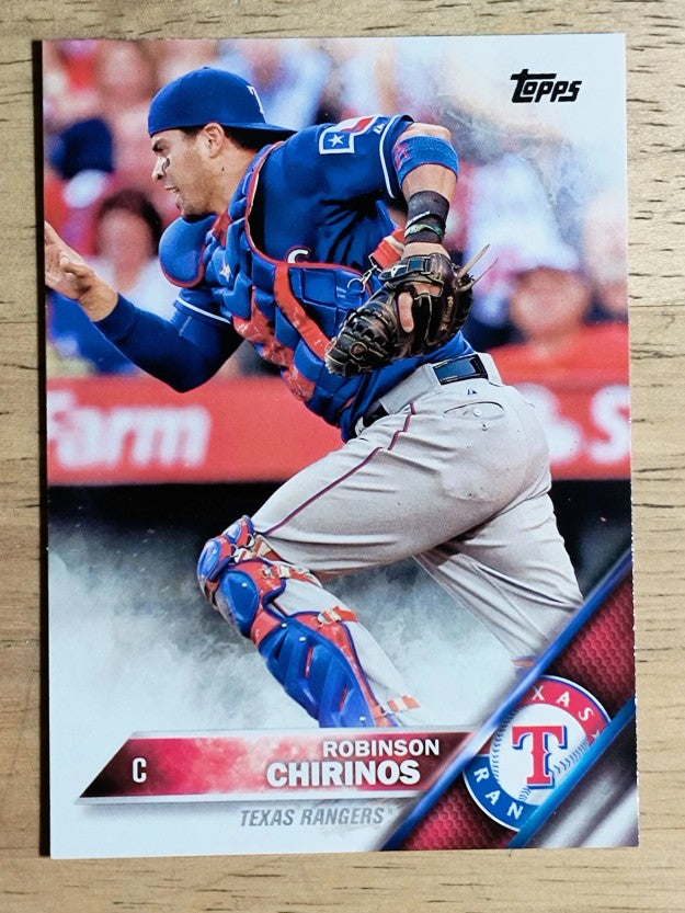 2016 Topps #464A Robinson Chirinos