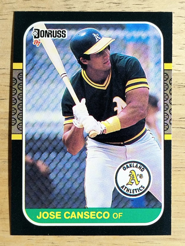 1987 Donruss #97 Jose Canseco