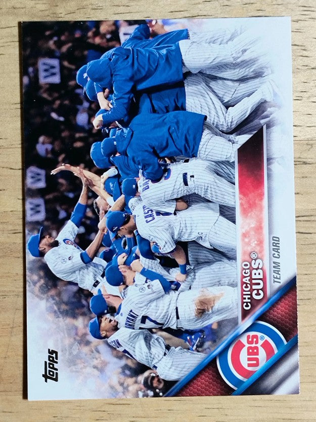 2016 Topps #474 Chicago Cubs