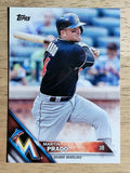 2016 Topps #487 Martin Prado