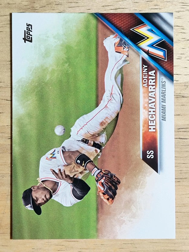 2016 Topps #489A Adeiny Hechavarria