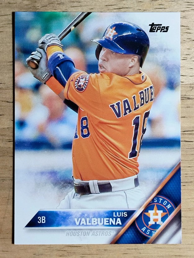 2016 Topps #503 Luis Valbuena