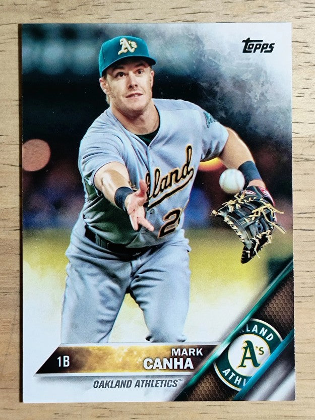 2016 Topps #509 Mark Canha