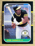 1987 Donruss #97 Jose Canseco