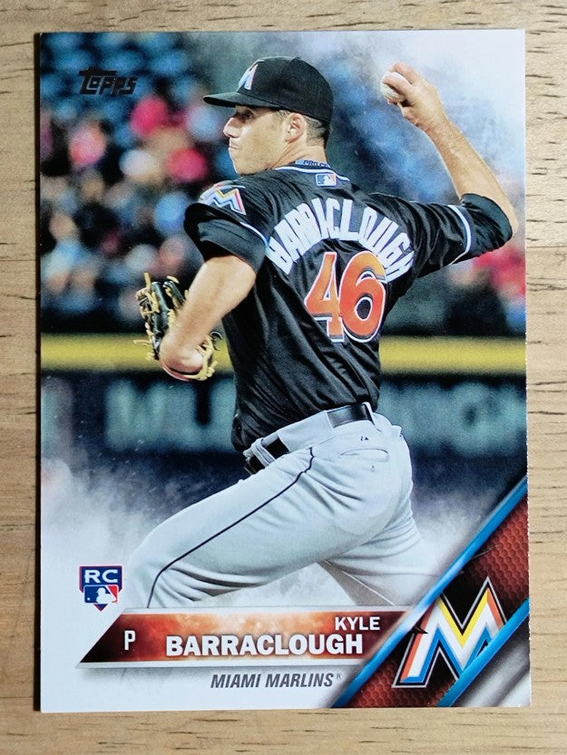 2016 Topps #519 Kyle Barraclough RC