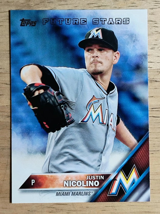 2016 Topps #524 Justin Nicolino FS