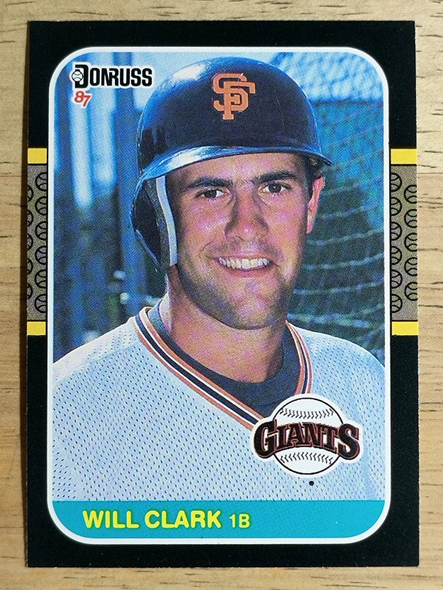 1987 Donruss #66 Will Clark RC
