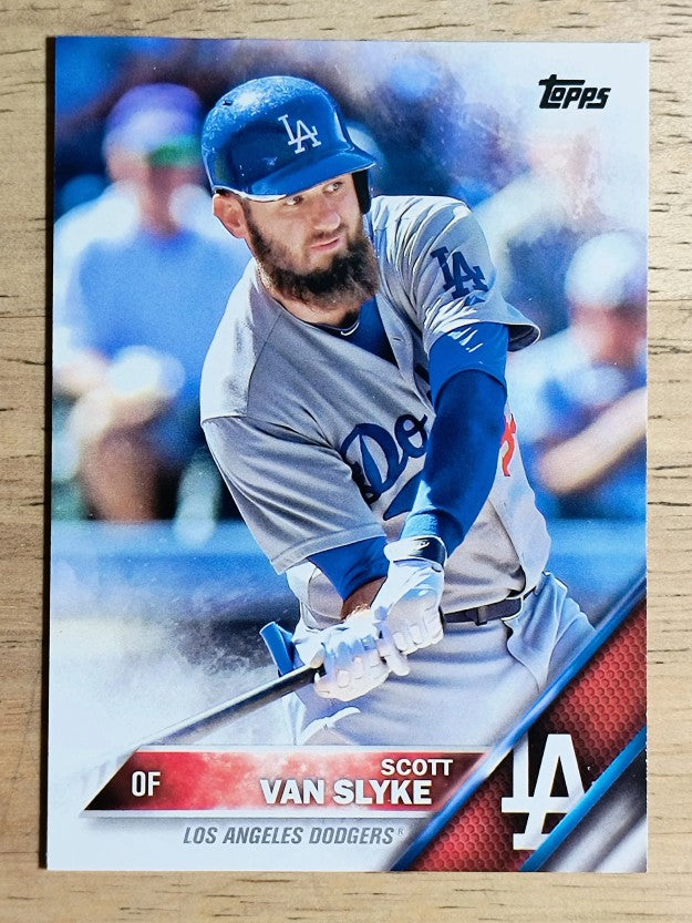 2016 Topps #542A Scott Van Slyke